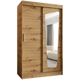 Šatníkové skrine Skriňa Moka 120 artisan