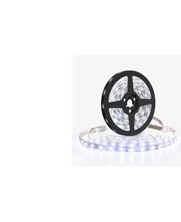 LED pásiky  12V 2835 120LED/m IP20 max. 10W/m biela studená (cievka 5m) WM610