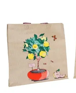 Nákupné tašky a košíky Kinekus Taška nákupná z polypropylénu, laminátová, mix 33L, 40x38x22cm