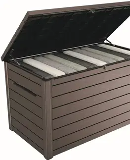 Úložné boxy a chladničky ArtTruAn Úložný box TORONTO | hnedá 850L
