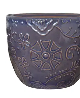 Záhrada Kvetináč IP19-023 21x21x18 tmavohnedý