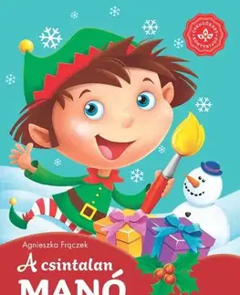 Leporelá, krabičky, puzzle knihy A csintalan manó - Agnieszka Fraczek