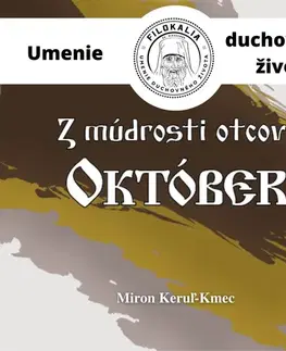 Duchovný rozvoj FILOKALIA s.r.o. Z múdrosti otcov – Október