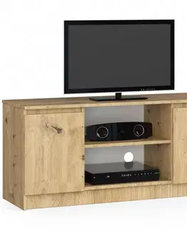 TV stolíky Moderný TV stolík ROMANA120, dub Artisan
