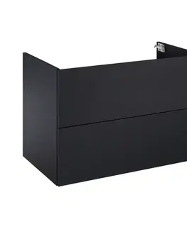 Skrinky pod umývadlo Skrinka Merkado 80 2S Black Matt