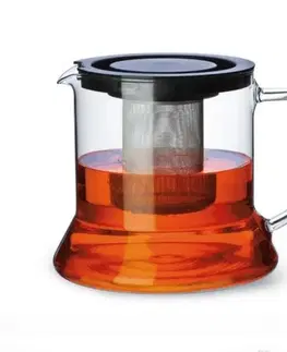 Dekoratívne vázy Simax Skleněná konvice LOOK s nerezovým filtrem 1,8 l