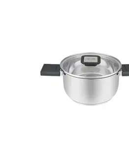 Panvice a hrnce Resto - Hrniec s pokrievkou ANSER 1,8 l 16 cm RES-92201