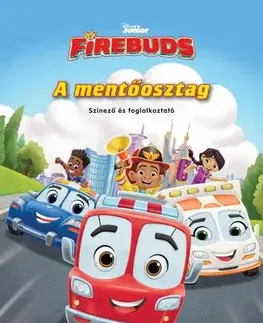 Rozprávky pre malé deti A mentőosztag - Színező és foglalkoztató