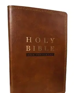 Náboženstvo NKJV Super Giant Print New Testament, Brown Leathersoft, Red Letter, Comfort Print (Thumb Indexed) - Thomas Nelson