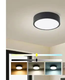 Svietidlá BRILAGI - LED stropné svietidlo POOL LED/18W/230V 3000/4000/6000K pr. 20 cm čierna BRI539