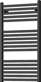 Radiátory do kúpeľne MEXEN - Hades vykurovací rebrík/radiátor 1800 x 600 mm, 988 W, čierna W104-1800-600-00-70