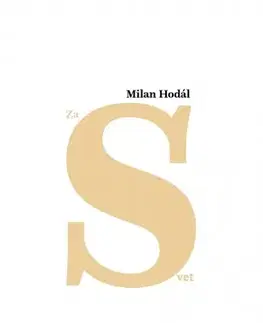 Slovenská poézia Za svet - Milan Hodál