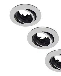 Svietidlá Philips 50393/17/PN - SADA 3x Podhľadové svietidlo DONEGAL 1xGU10/5,5W/230V 50393/17/PN