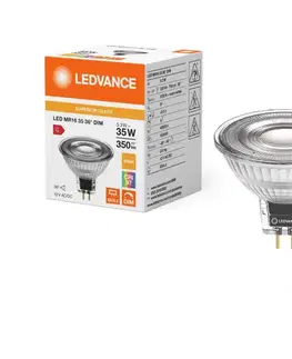 LED osvetlenie Stmievateľná LED reflektorová žiarovka MR16 GU5,3/5,3W/12V 2700K 36° CRI 97 - Ledvance 4099854058776