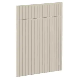 Kuchynské skrinky Čelo skrinky Luxeo F14-D60S1-AX ryfla kašmír
