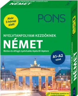 Gramatika a slovná zásoba PONS Nyelvtanfolyam kezdőknek - Német (könyv+pendrive+online) - Biztos és átfogó nyelvtudás lépésről lépésre - Akár 3 hónap alatt - Christine Breslauer