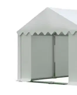 Skladové stany Skladový stan 4x6m biela PREMIUM