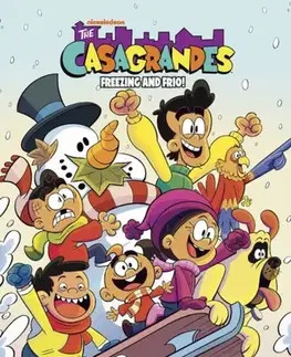 Leporelá, krabičky, puzzle knihy Casagrandes: Freezing and Frio! - The Loud House Creative Team