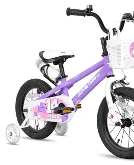 Bicykle Detský bicykel Joystar Pluto 14" • 92-120 cm fialová