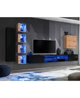 Všetky produkty Obývacia Stena Switch Xxvi Čierna/Wotan