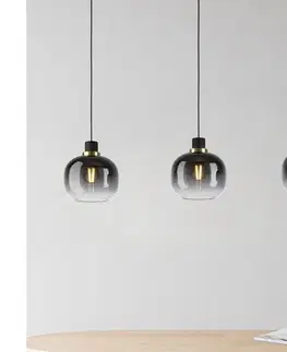 Svietidlá Eglo 99617 - Luster na lanku OILELLA 3xE27/40W/230V šedá 99617