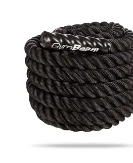 Domáci tréning ostatné GymBeam Posilňovacie lano Battle Rope 12 m