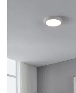 Svietidlá Eglo 901011 - LED stropné svietidlo so snímačom FUEVA LED/17W/230V pr.21cm 901011