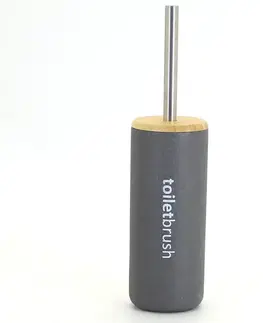 Kúpeľňové doplnky WC kefa PL-4005 sandgray