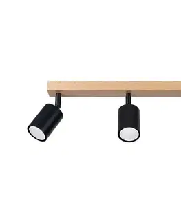 Svietidlá  SL.1293 - Bodové svietidlo VERDO 3xGU10/10W/230V čierna SL.1293