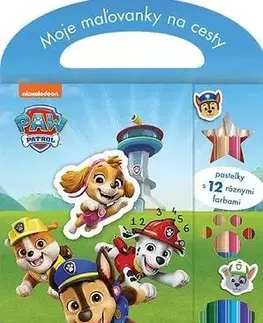 Pre deti a mládež - ostatné Moje maľovanky na cesty - Paw Patrol