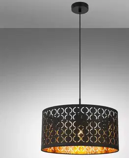 Lampy nad stôl do jedálne Luster 15329H BLACK LW1
