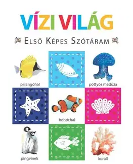Leporelá, krabičky, puzzle knihy Vízi világ – Első képes szótáram