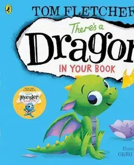 V cudzom jazyku There’s a Dragon in Your Book - Tom Fletcher,Greg Abbott