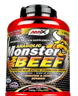 Hovädzie proteíny Anabolic Monster Beef - Amix 1000 g Lesná zmes