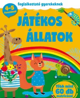 Pre deti a mládež - ostatné Játékos állatok - foglalkoztató gyerekeknek