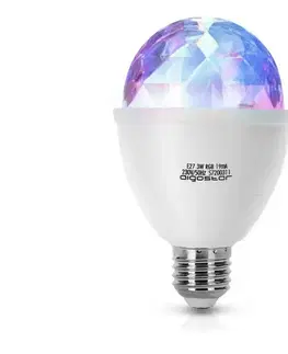 LED osvetlenie  B.V. LED RGB Žiarovka E27/3W/230V -  103000RZJ
