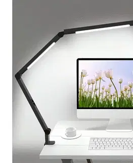 Lampy  LED Stmievateľná stolná lampa TENUIX FOLD LED/20W/230V 3000-6500K čierna 004032