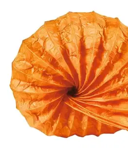 Stolové lampy Papierová stolová lampa, nočná lampa, oranžová, 40W, Slimák