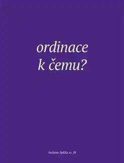 Eseje, úvahy, štúdie Ordinace. K čemu? - Jiří Šamšula