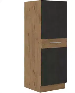 Kuchynské skrinky Skrinka do kuchyne Vigo grafit mat 50DK-145 1F3S