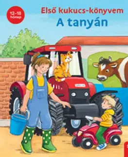 Leporelá, krabičky, puzzle knihy Első kukucs-könyvem - A tanyán - Carla Häfner