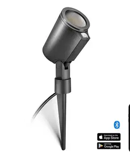 Záhradné lampy STEINEL 058685 - LED Vonkajšia lampa so senzorom SPOT GARDEN 1xGU10/7W/230V IP44 058685