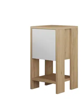 Konferenčné stolíky Nočný stolík Ema Sapphire Oak