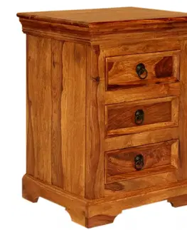 Nočné stolíky Nočný stolík Jali 45x60x40 z indického masívu palisander