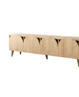 TV stolíky TV stolík Mesta - Sapphire Oak v2