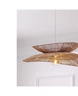 Svietidlá Atmosphera - Luster na lanku ALARA 1xE27/40W/230V juta 202681