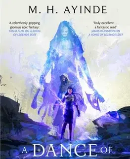 Sci-fi a fantasy A Dance of Burning Blades - M. H. Ayinde