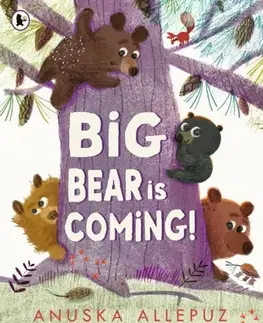 Leporelá, krabičky, puzzle knihy Big Bear Is Coming! - Anuska Allepuz