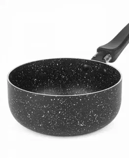 Panvice Kinekus Kastról čierny nepriľnavý 16cm / 1,2l MARMARA s rúčkou