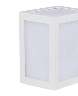 Svietidlá  LED Vonkajšie nástenné svietidlo LED/12W/230V 3000K IP65 biela 218334